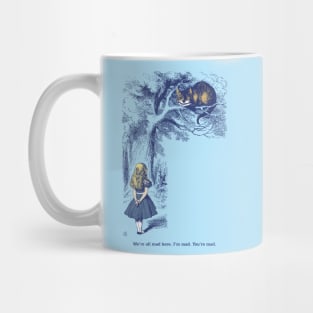 Alice and the Cheshire Cat Mug